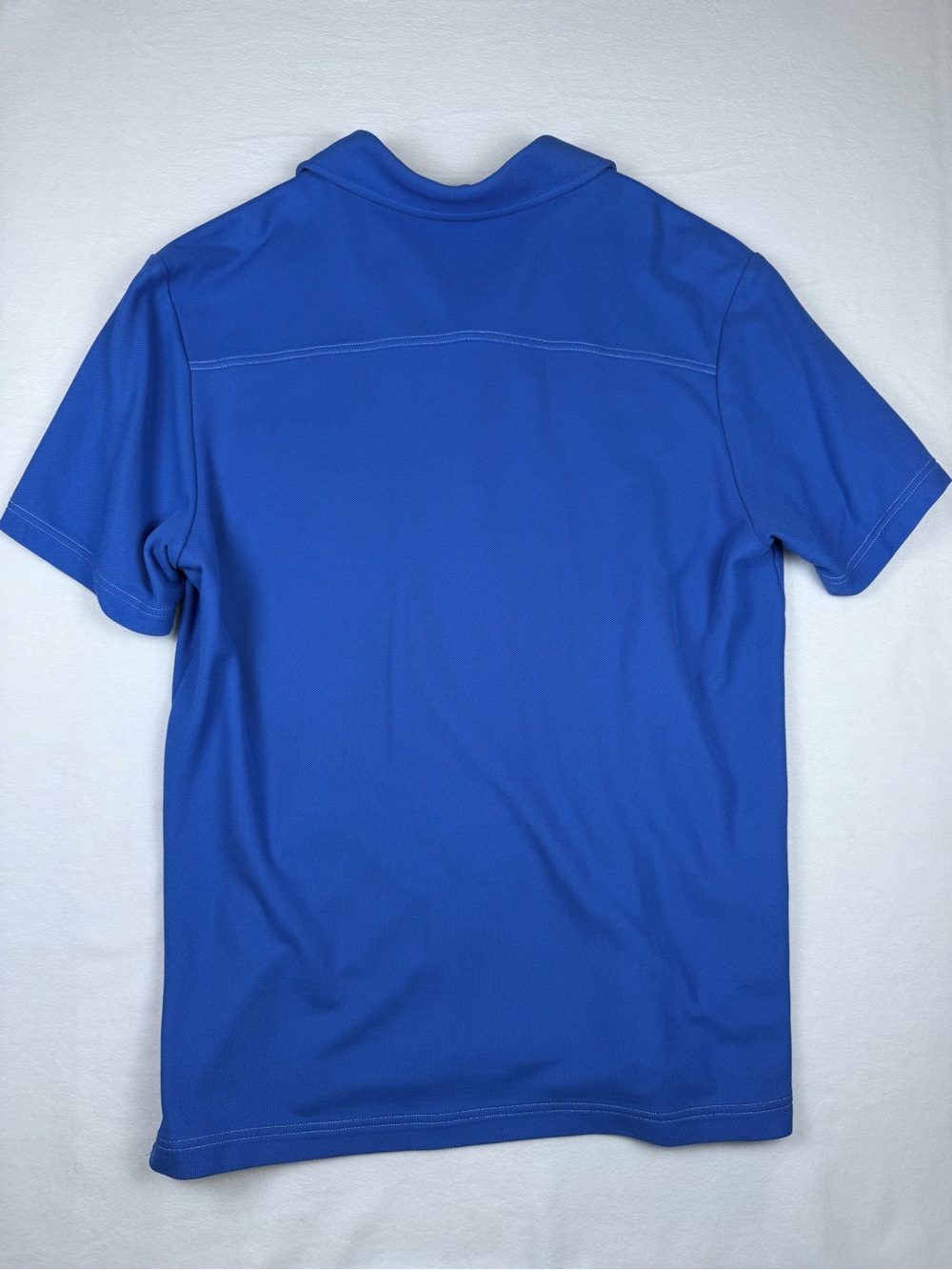 Tommy Bahama Men's Blue Supima Cotton Short Sleeve Button Polo Shirt Size L - Picture 7 of 7